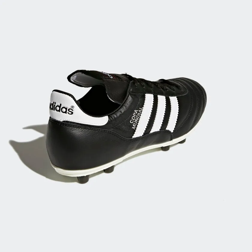 adidas COPA MUNDIAL Firm Ground Soccer Cleats | Black-White | Kid's Unisex