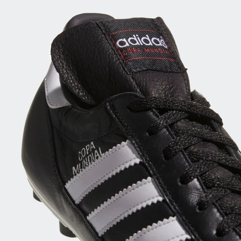 adidas COPA MUNDIAL Firm Ground Soccer Cleats | Black-White | Kid's Unisex