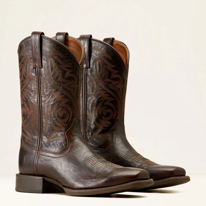 Ariat Men's Sport Herdsman Boot - Burnished Chocolate