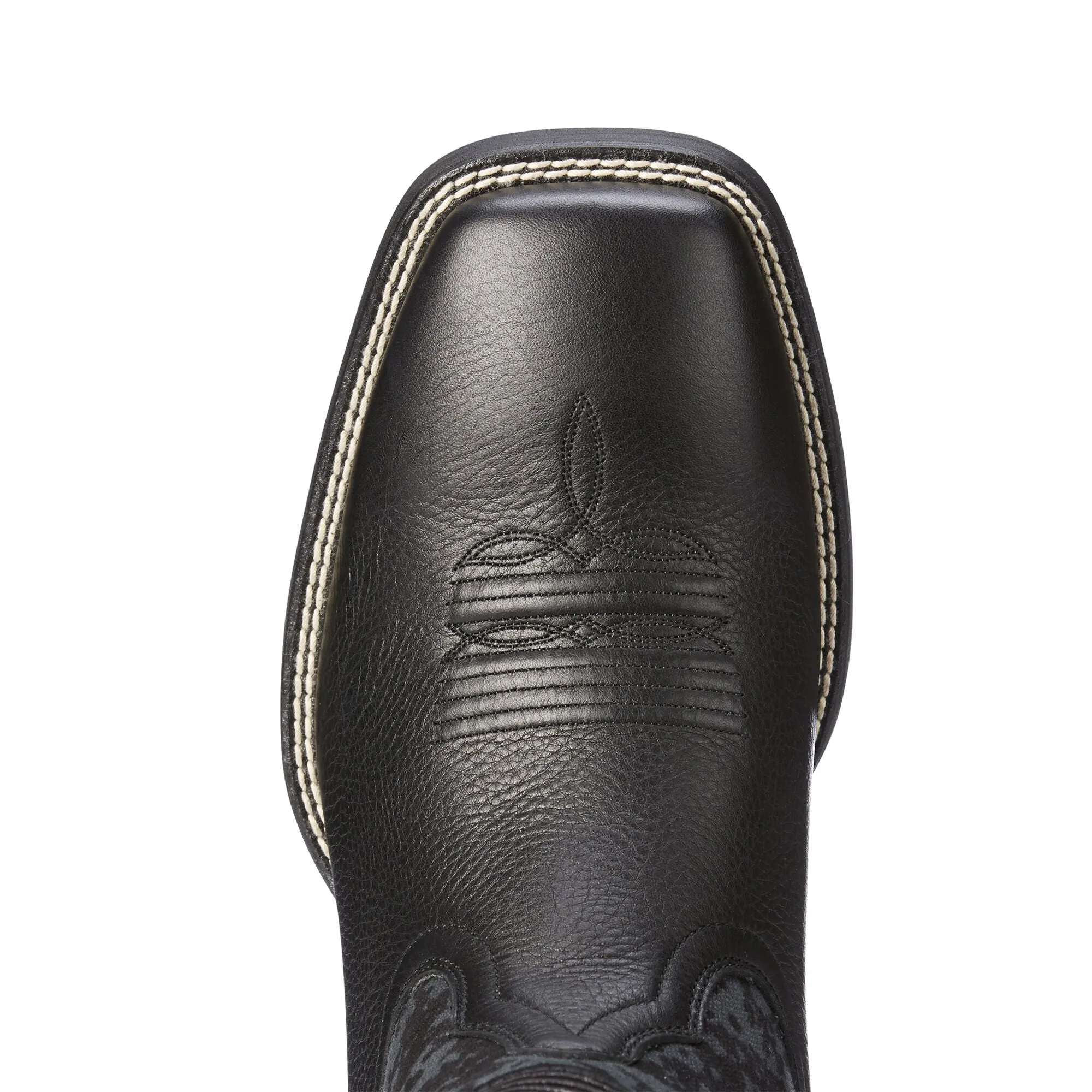 Ariat Mens Sport Patriot Western Boot Black Deertan