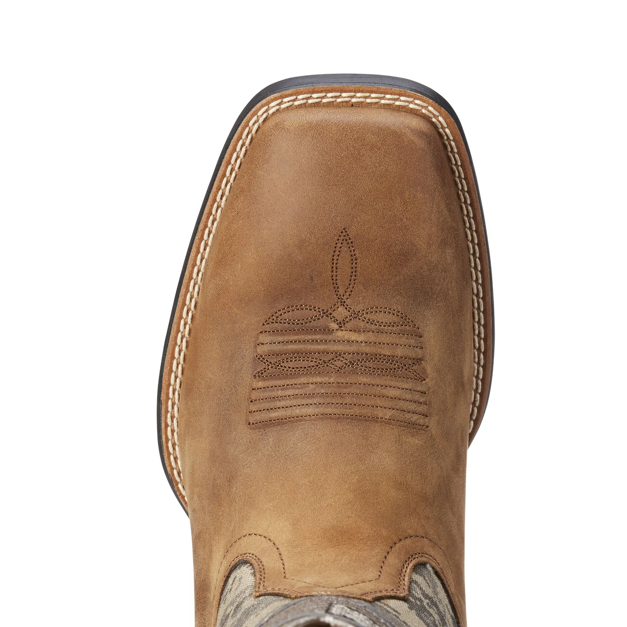 Ariat Mens Sport Patriot Western Boot Distressed Brown
