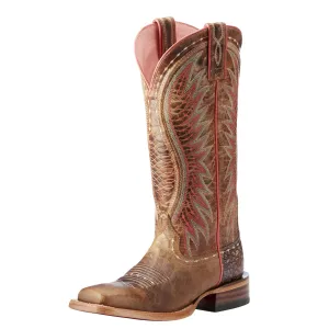 Ariat Womens Vaquera Western Boot Dusted Wheat