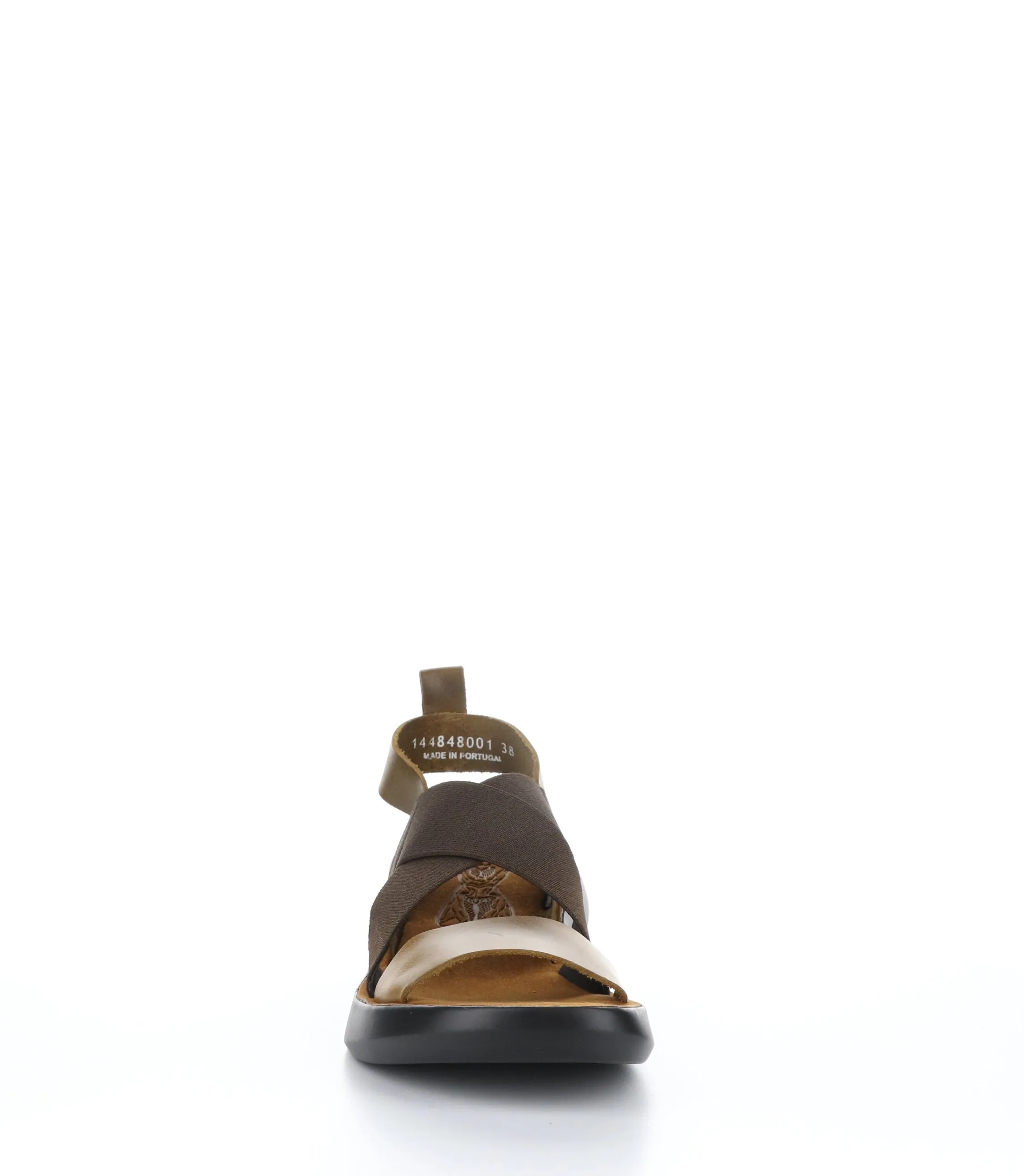 BAJI848FLY CAMEL Wedge Sandals|BAJI848FLY Chaussures �� Bout Rond in Beige