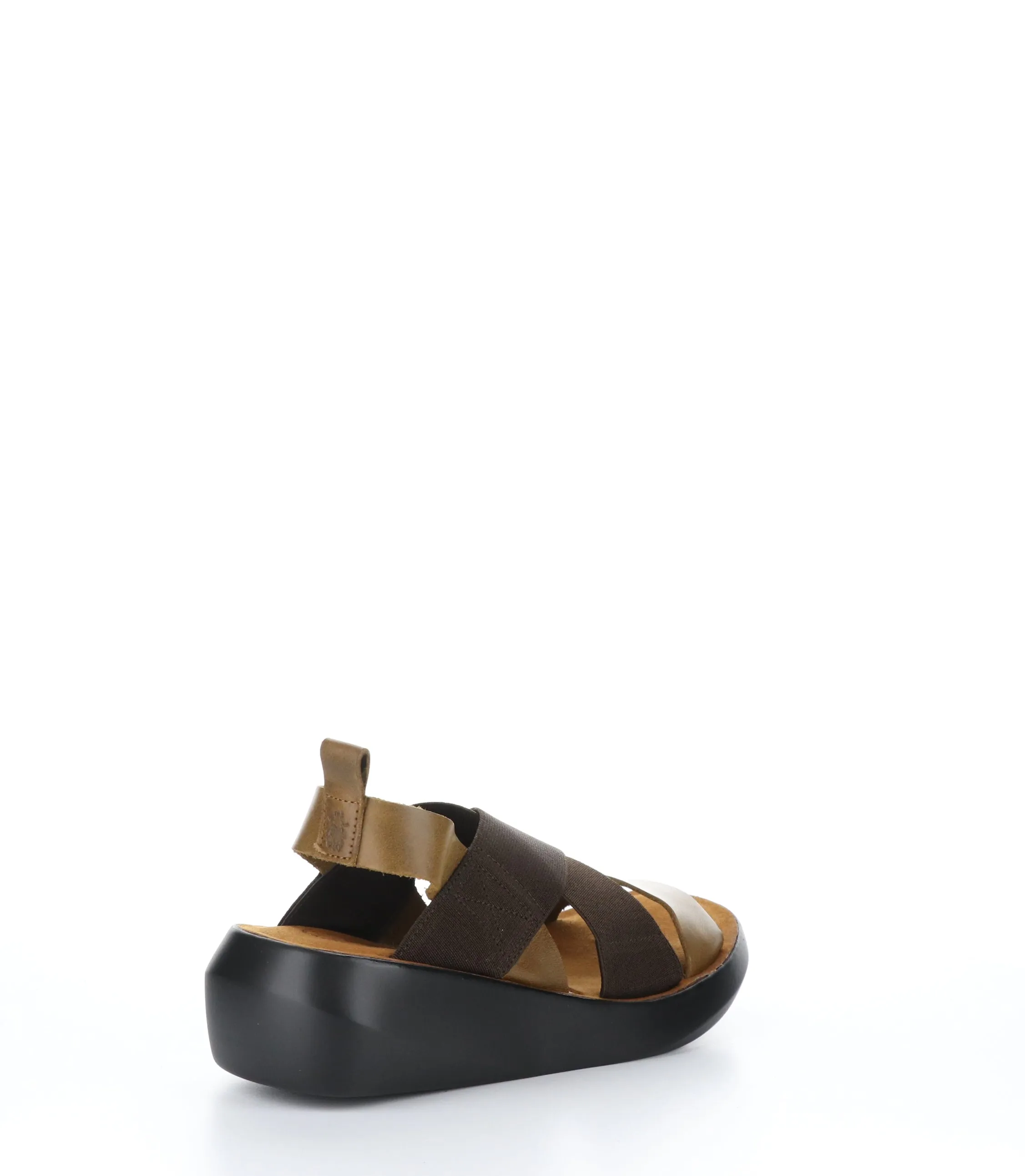 BAJI848FLY CAMEL Wedge Sandals|BAJI848FLY Chaussures �� Bout Rond in Beige