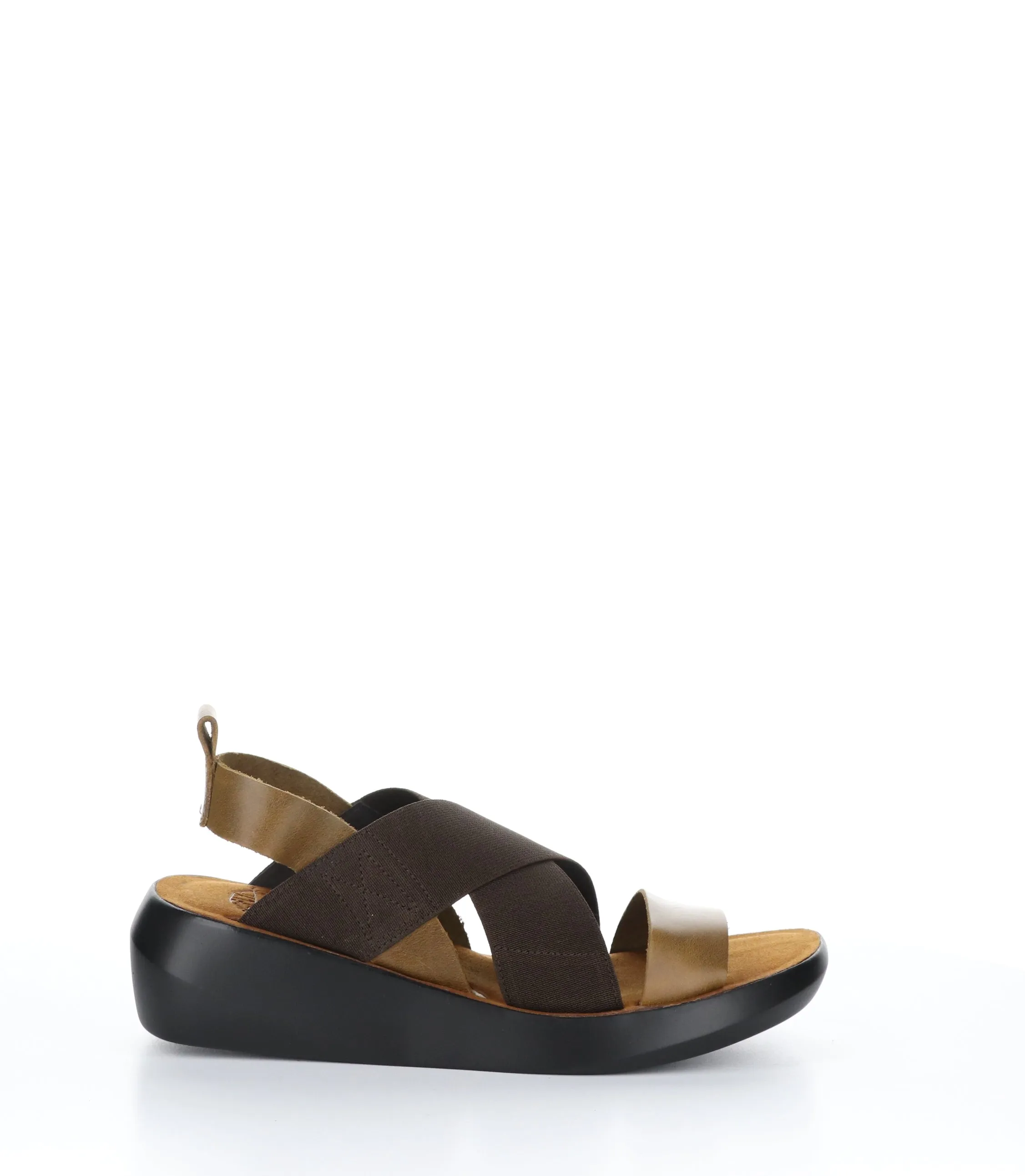 BAJI848FLY CAMEL Wedge Sandals|BAJI848FLY Chaussures �� Bout Rond in Beige
