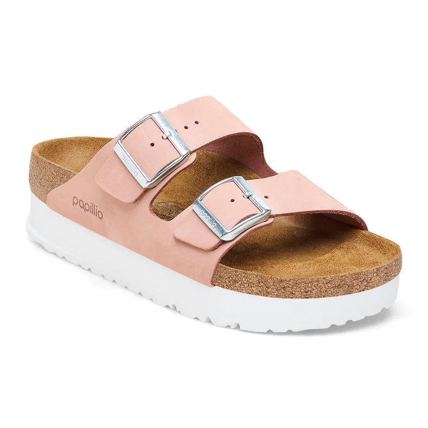 Birkenstocks Arizona Flex Platform - Soft Pink