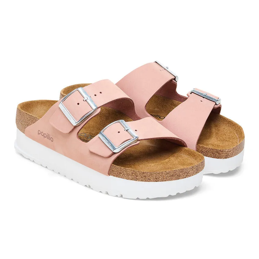 Birkenstocks Arizona Flex Platform - Soft Pink