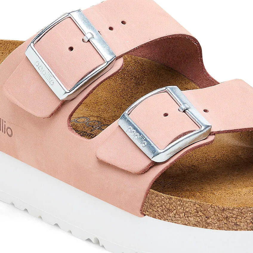 Birkenstocks Arizona Flex Platform - Soft Pink