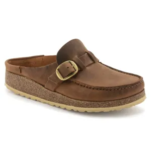 Birkenstocks Buckley Oiled Leather - Cognac