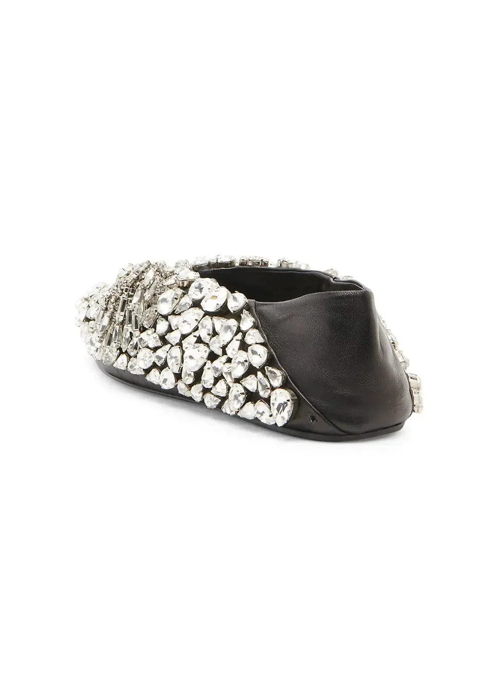 British Rhinestone Women Flats Shoes