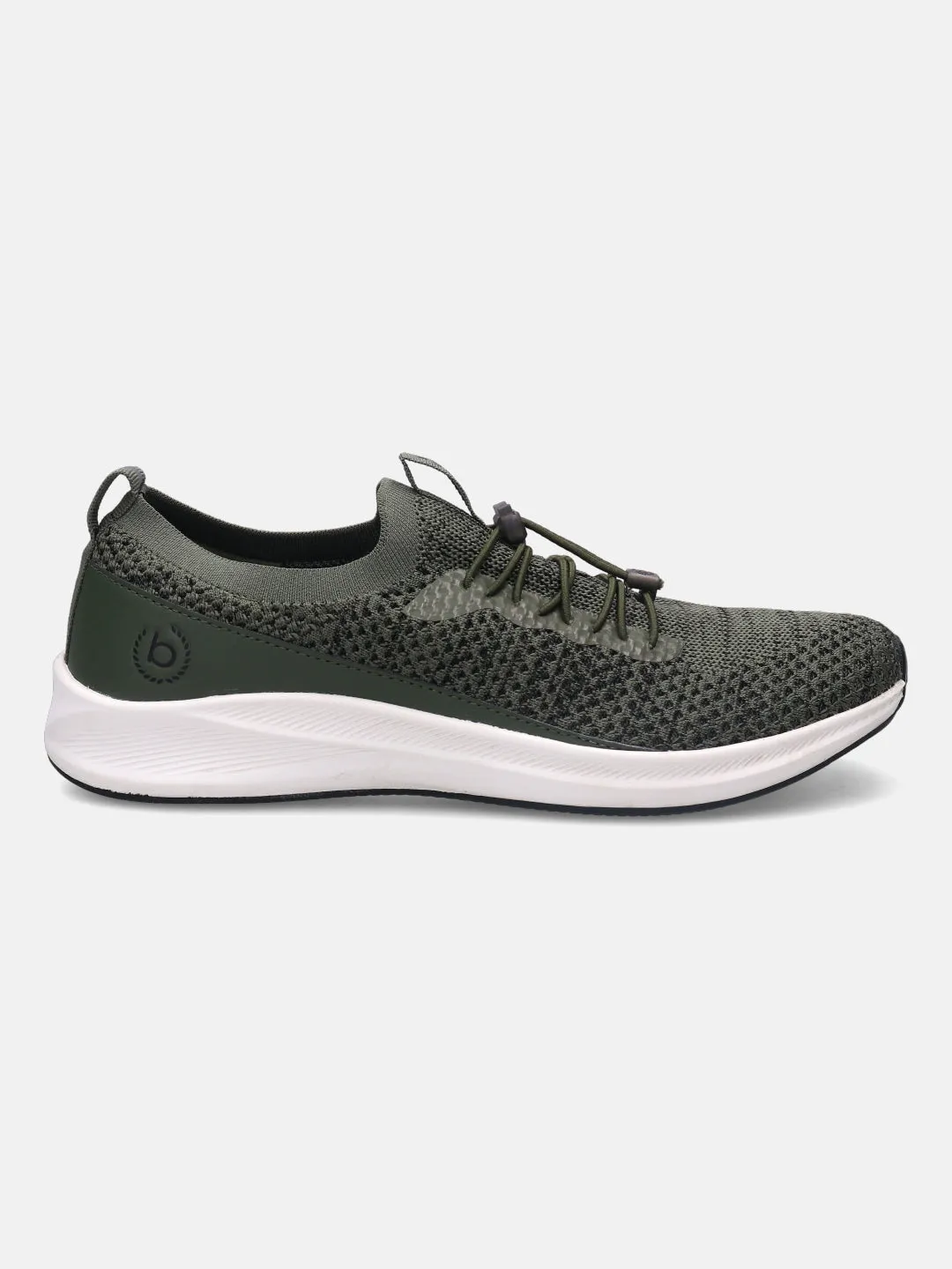 bugatti Dark Green Athleisure Sneakers