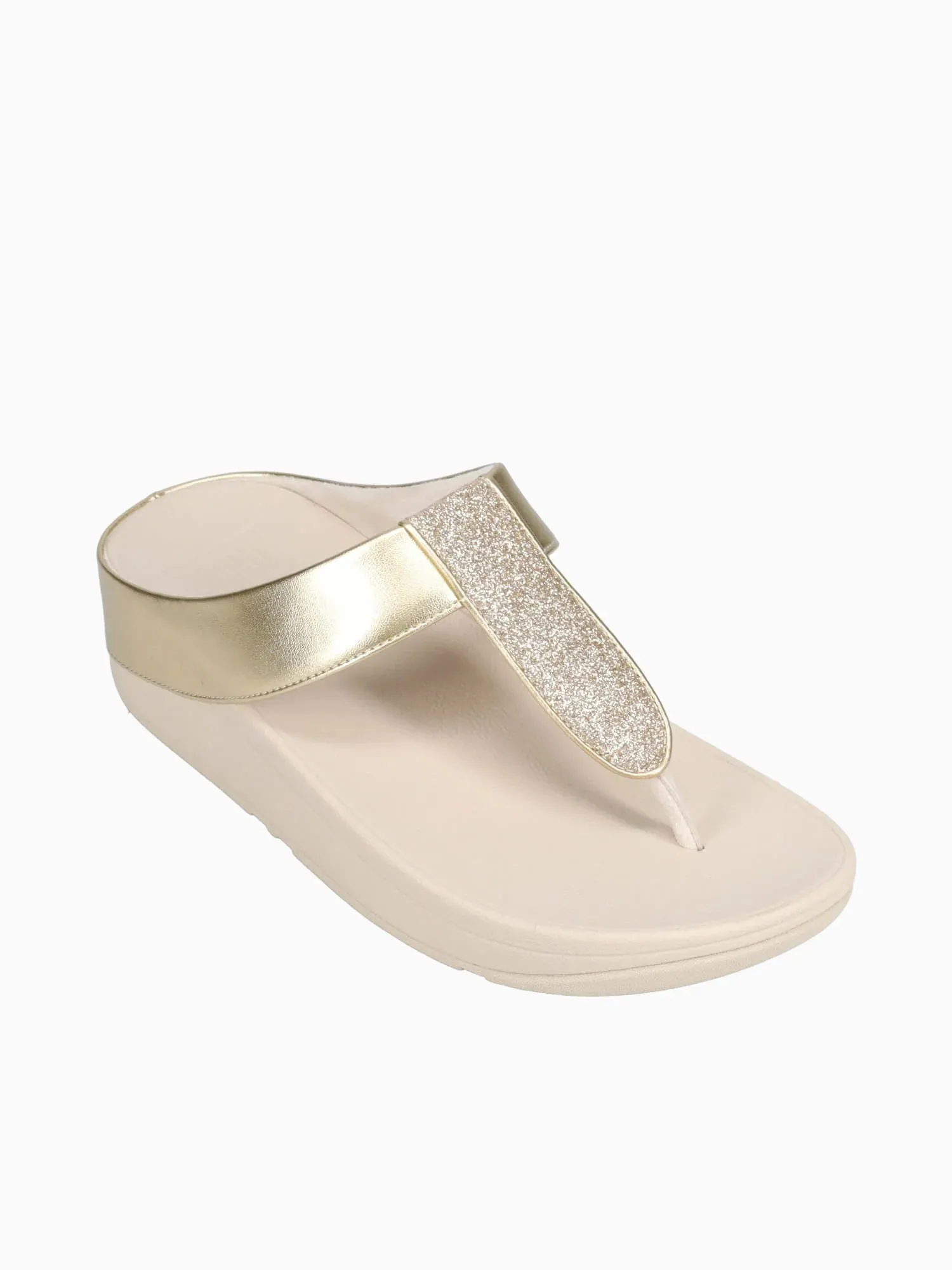 Fitflop - Fino Glitterdust Metallic - Platino