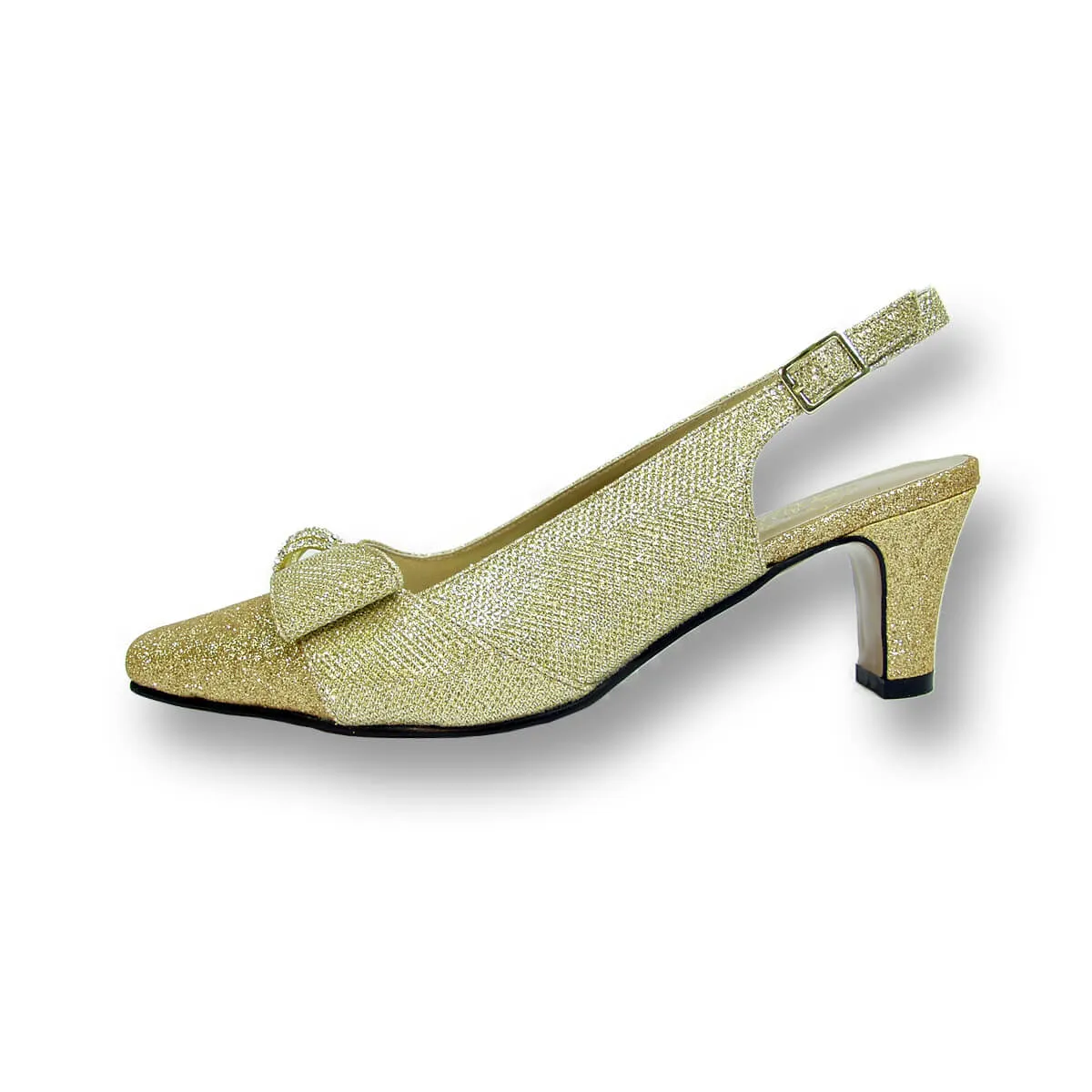 FLORAL Emma Women's Wide Width Slingback Dress Pumps