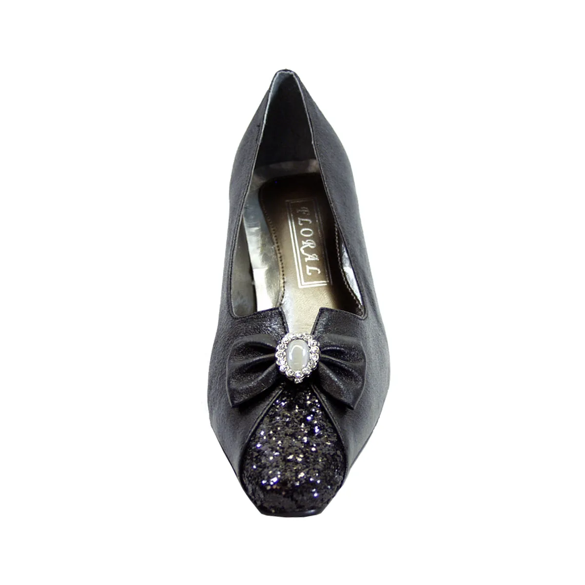 FLORAL Sage Women's Wide Width Evening Dress Pumps