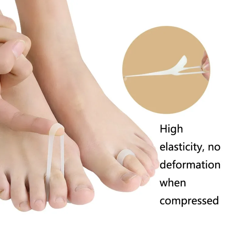 Hammer Toe Correction and Support Pads - 10 Pair Set with Toe Separators