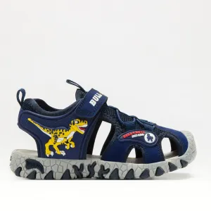 Lelli Kelly Bull Boys Dino Sandals Dncl3144 Blue