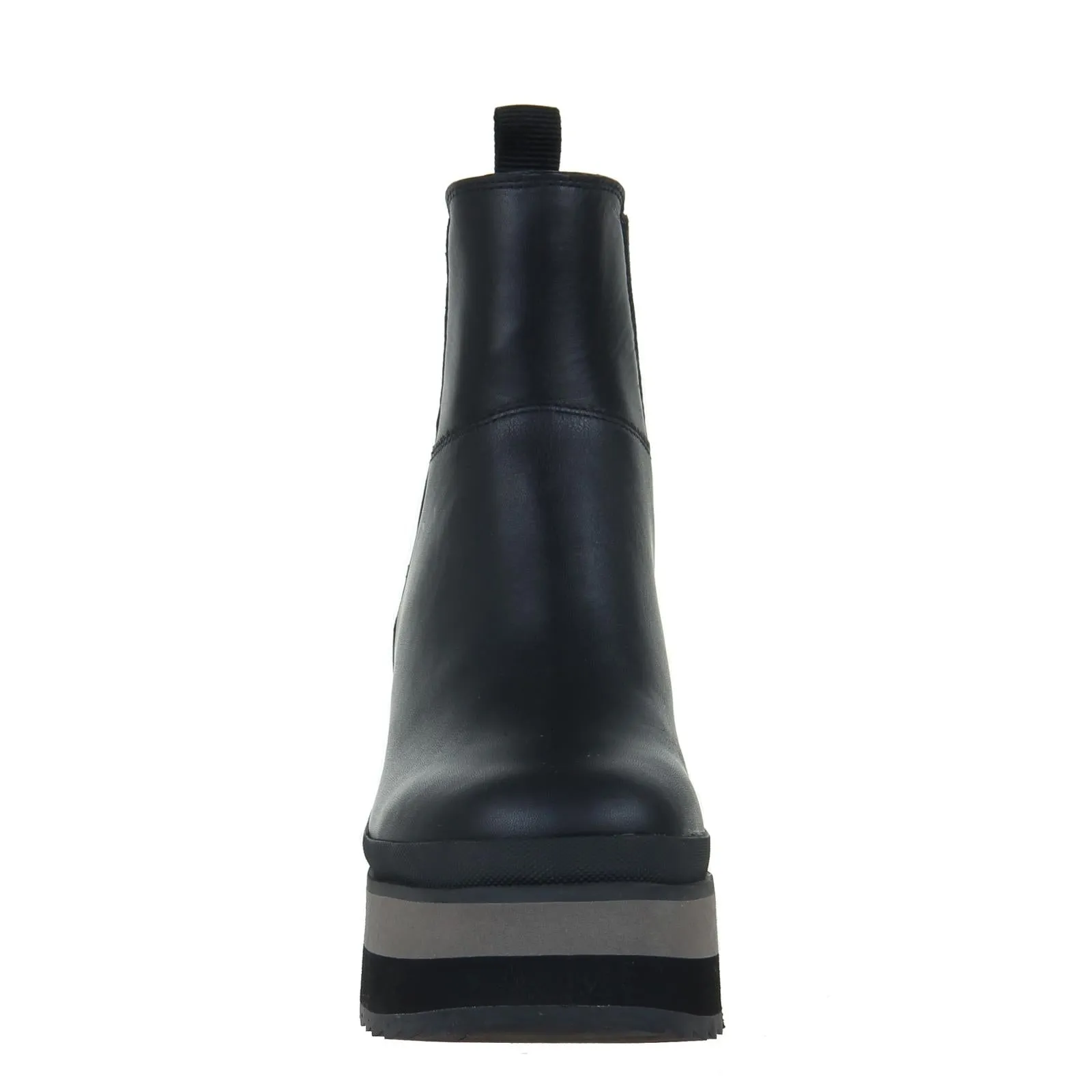 NAKED FEET - GUILD in BLACK Platform Chelsea Boots