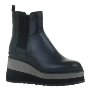 NAKED FEET - GUILD in BLACK Platform Chelsea Boots