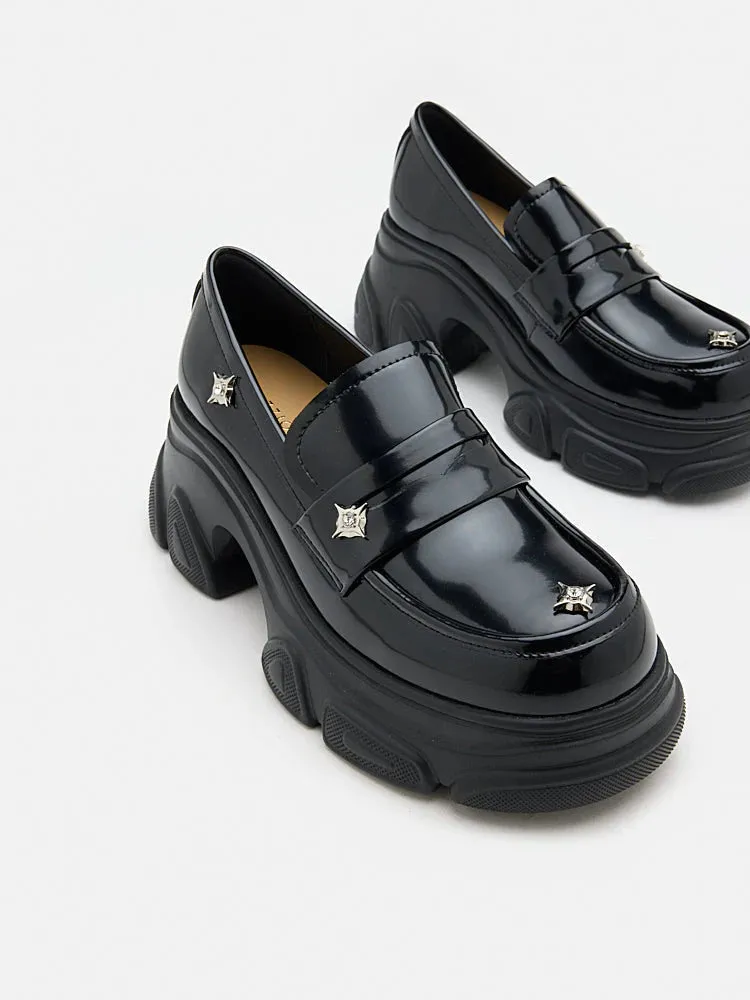 Nevaeh Diamante Platform Loafers