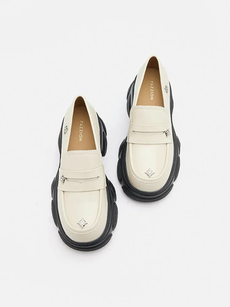 Nevaeh Diamante Platform Loafers