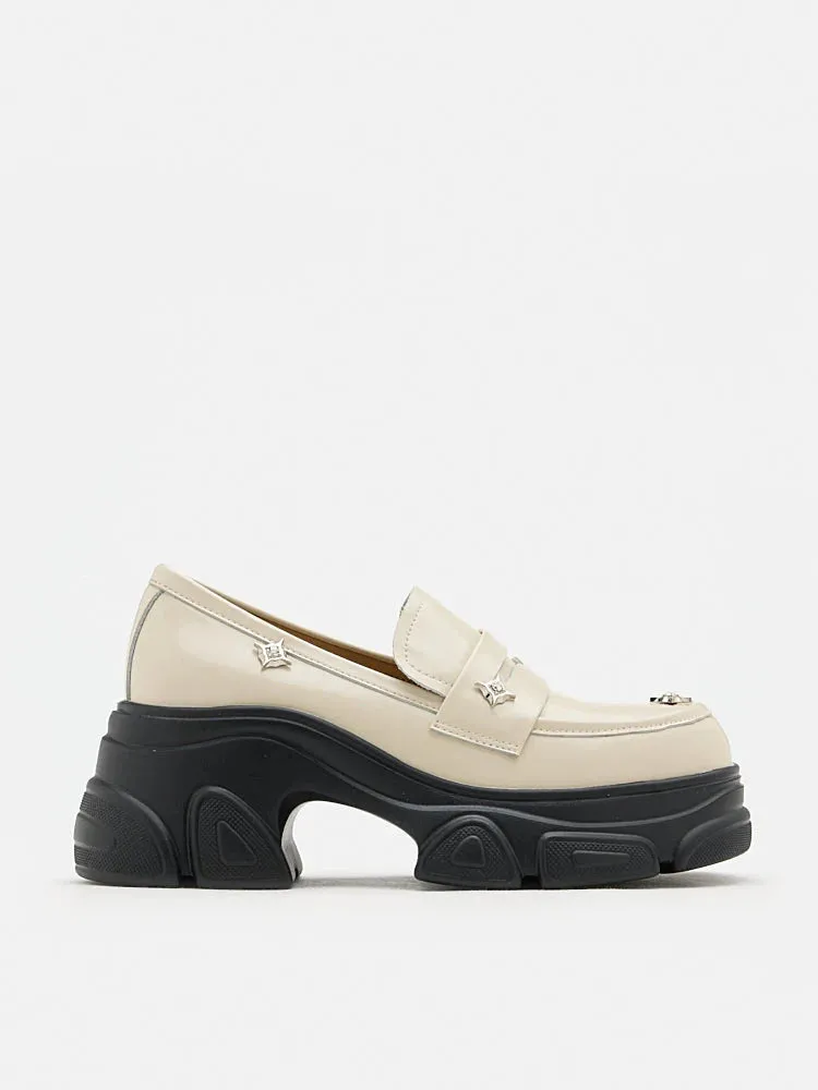 Nevaeh Diamante Platform Loafers