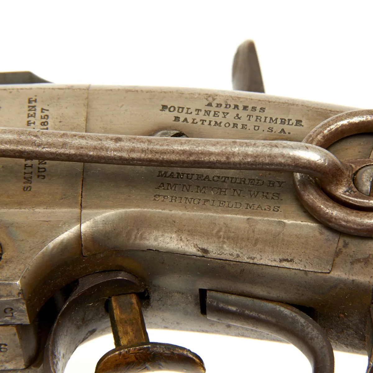 Original U.S. Civil War Smith Cavalry Carbine .50 Caliber - Serial No 9055