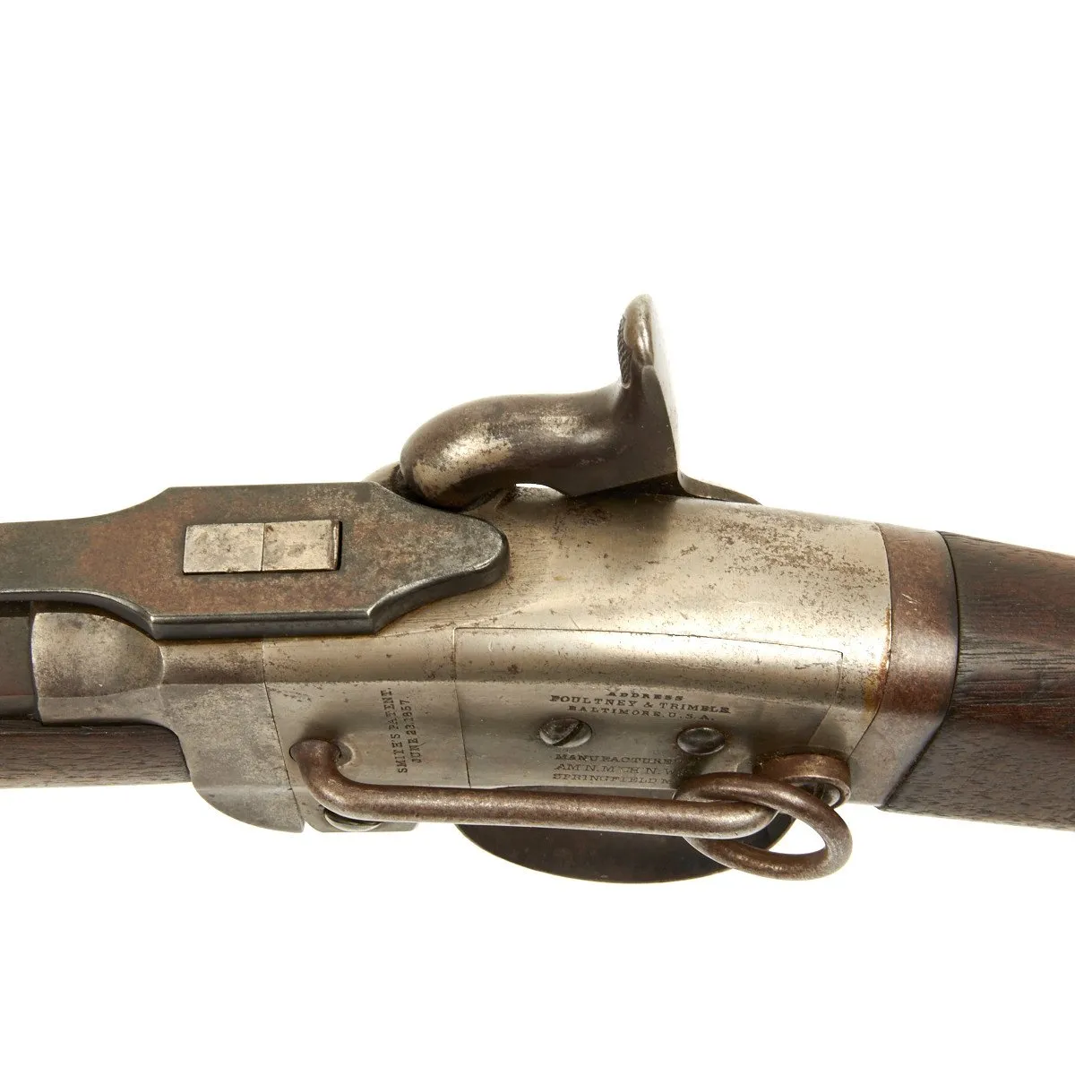 Original U.S. Civil War Smith Cavalry Carbine .50 Caliber - Serial No 9055