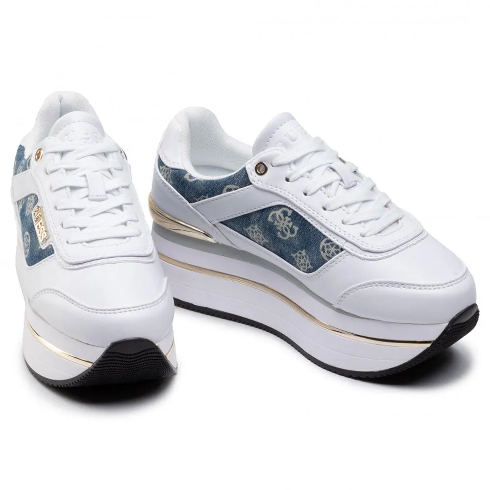 Scarpe Donna GUESS Sneakers Linea Hansin Colore Bianco