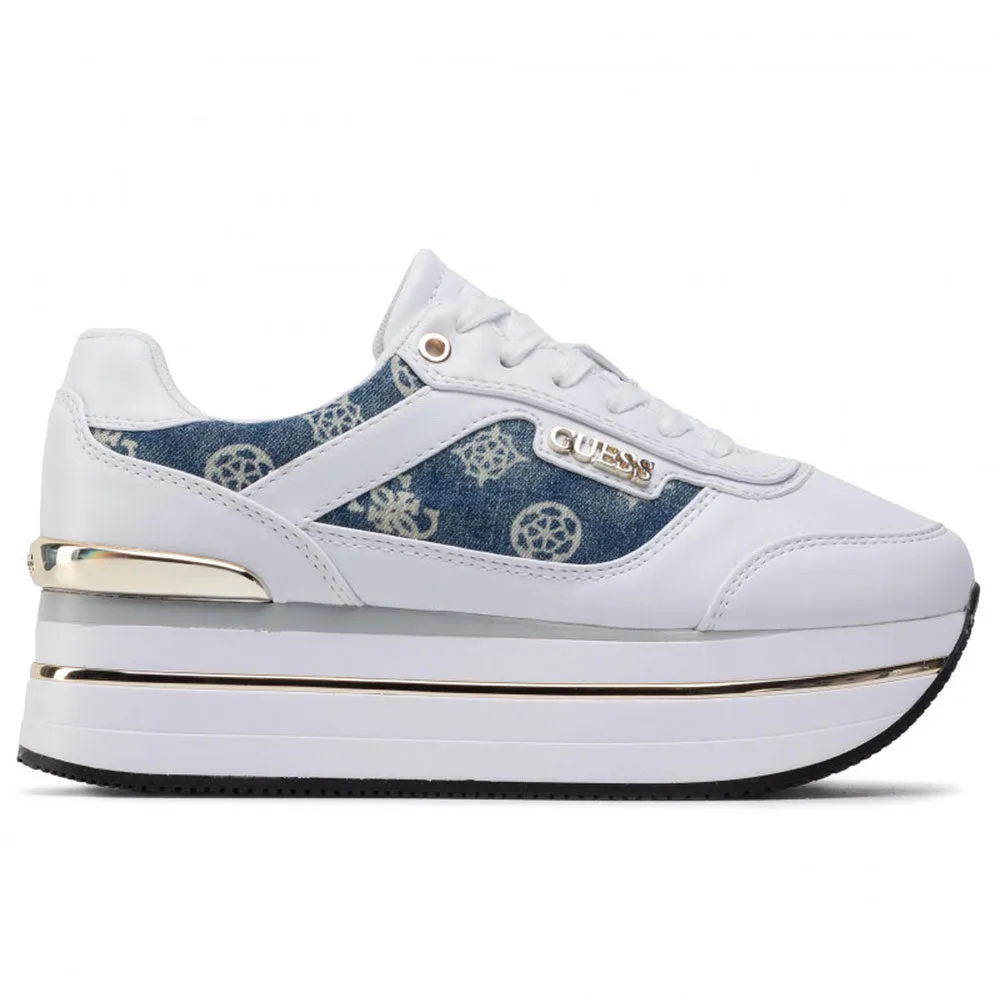Scarpe Donna GUESS Sneakers Linea Hansin Colore Bianco