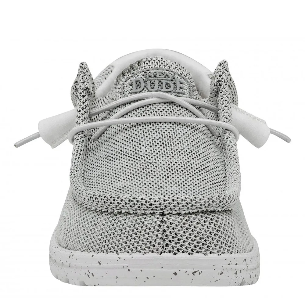 Scarpe Uomo HEY DUDE linea Wally Sox colore Stone White