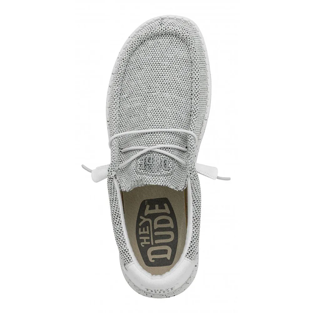 Scarpe Uomo HEY DUDE linea Wally Sox colore Stone White