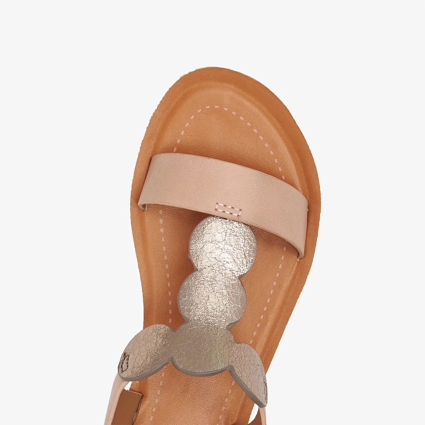 Shimmery Sandals for Girls