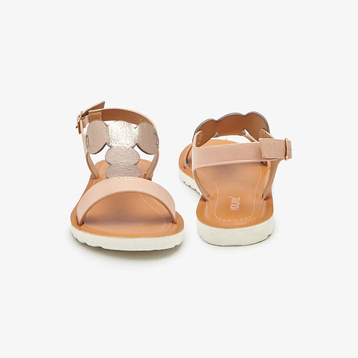 Shimmery Sandals for Girls