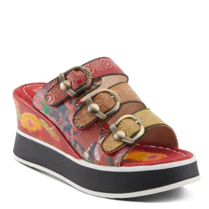 Spring Step Shoes  L'Artiste Caligal Women's Leather Sandals 3" Heel Height