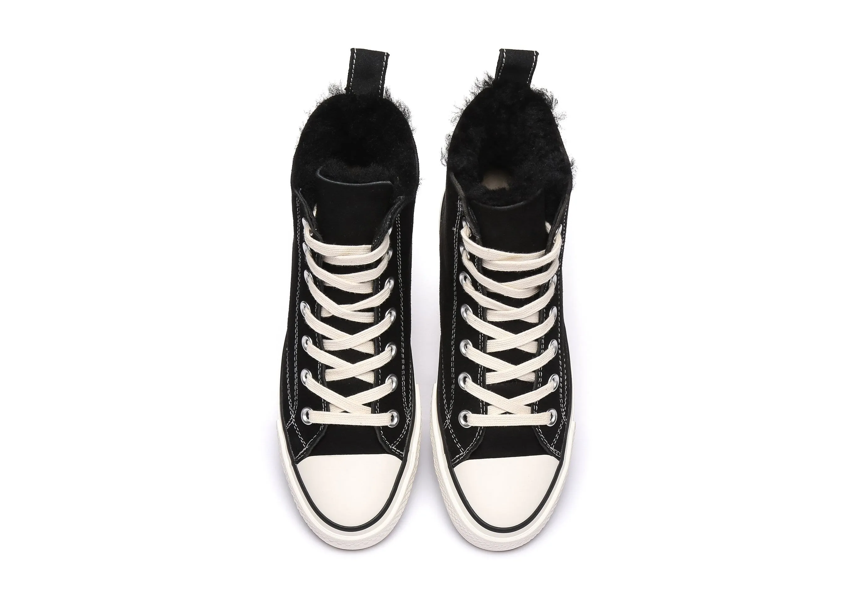 TARRAMARRA® Women Viola High Top Sneakers with Sheepskin Lining
