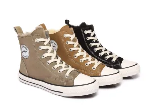 TARRAMARRA® Women Viola High Top Sneakers with Sheepskin Lining
