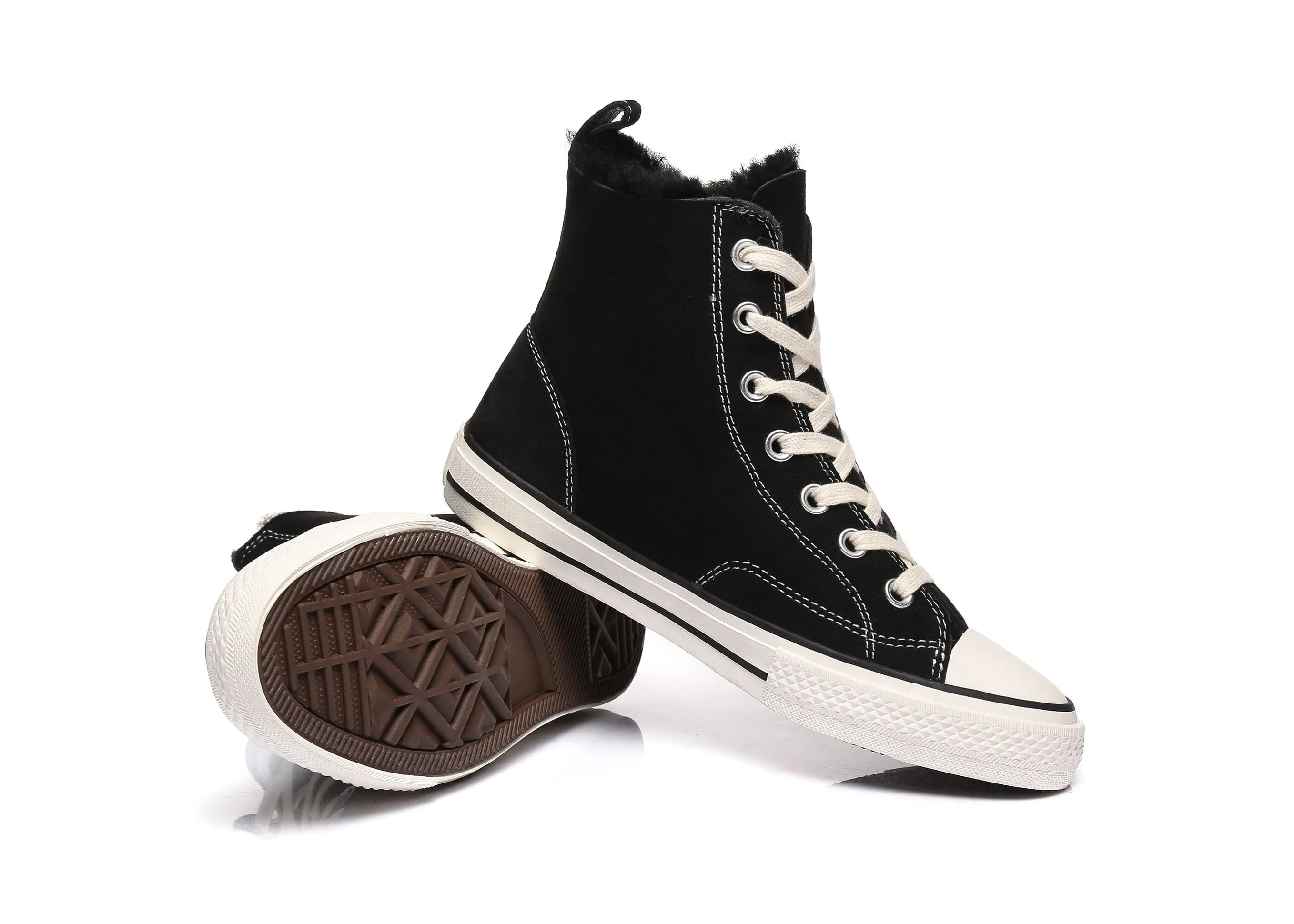 TARRAMARRA® Women Viola High Top Sneakers with Sheepskin Lining