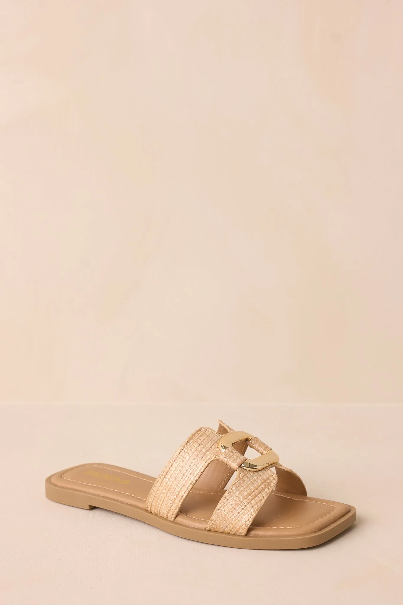 Time After Time Tan Sandals