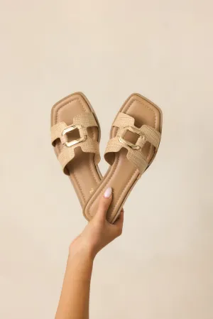 Time After Time Tan Sandals