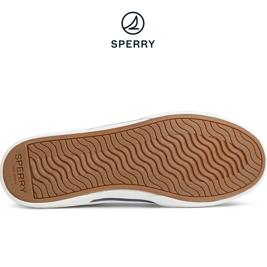 Women's Pier Wave Leather Sneakers - White (STS85749)