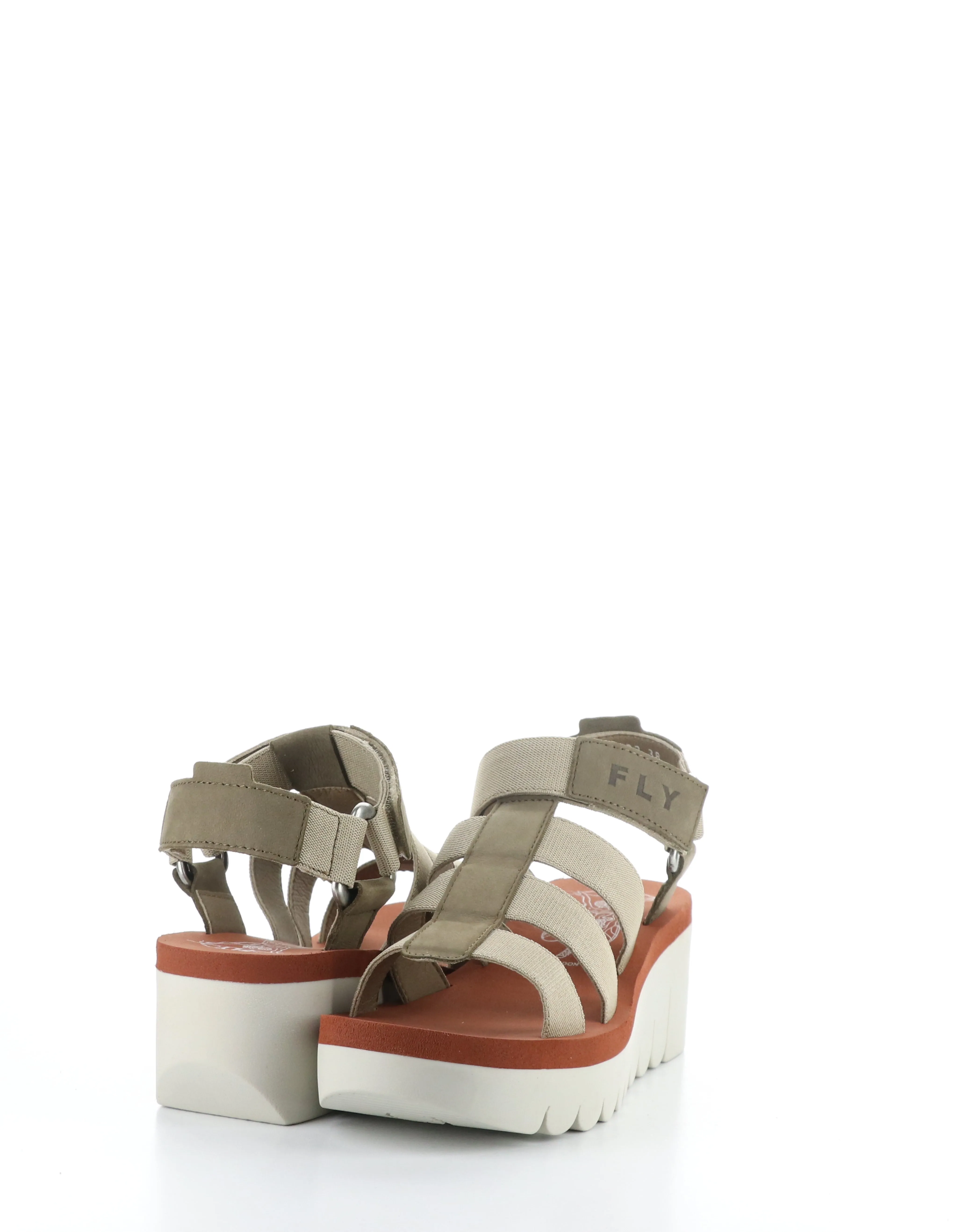 YOJI198FLY 002 MILITARY/BGE Velcro Sandals