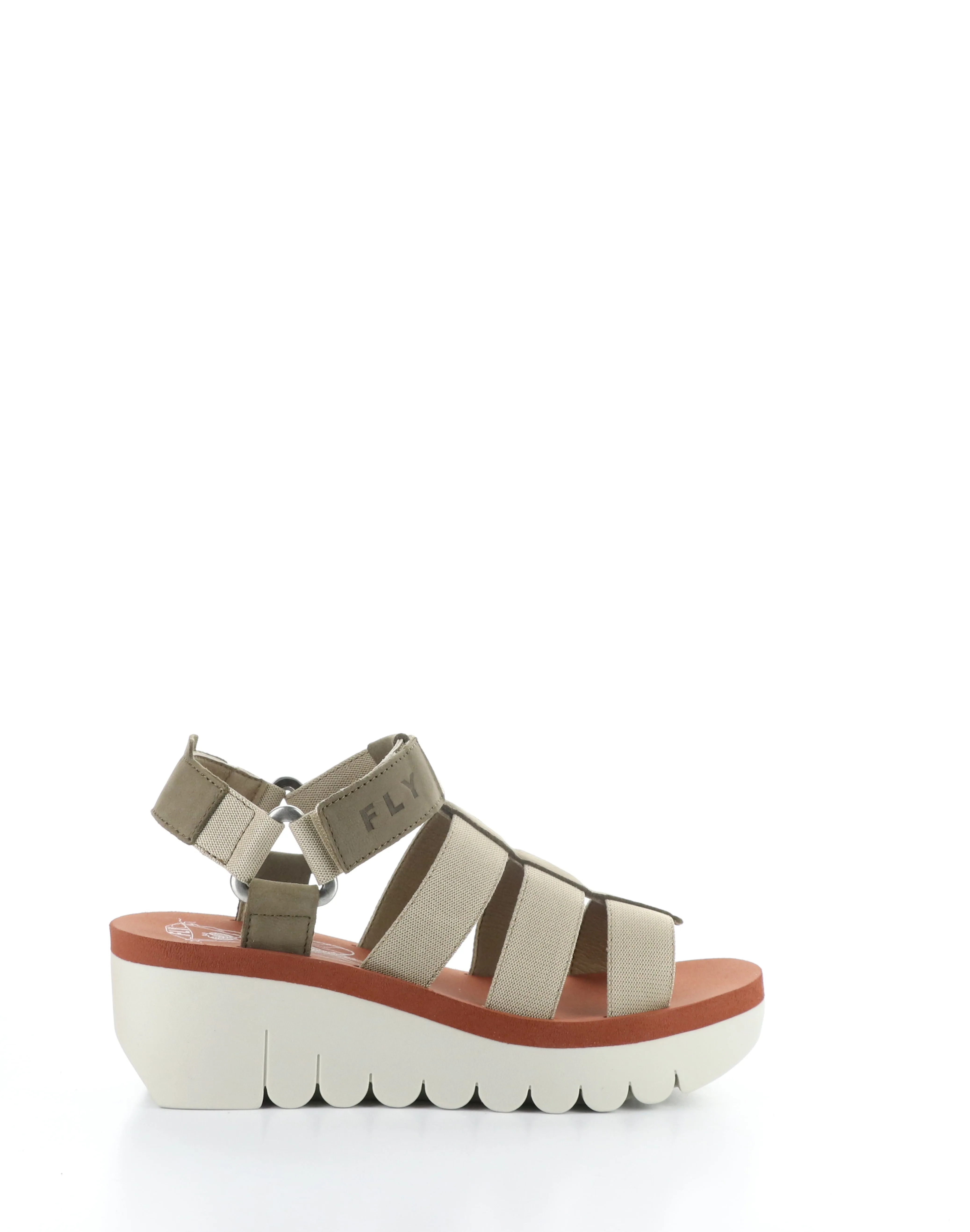 YOJI198FLY 002 MILITARY/BGE Velcro Sandals